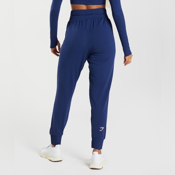 GYMSHARK | Vital Seamless 2.0 Joggers, Stellar Blue Marl, Womens Size XS - Picture 3 of 12